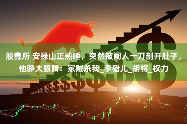 股鑫所 安禄山正熟睡，突然被阉人一刀剖开肚子，他睁大眼睛：家贼杀我_李猪儿_胡将_权力