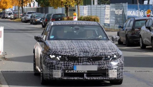 创达盈 采用新设计配老平台，全新宝马3系测试谍照曝光